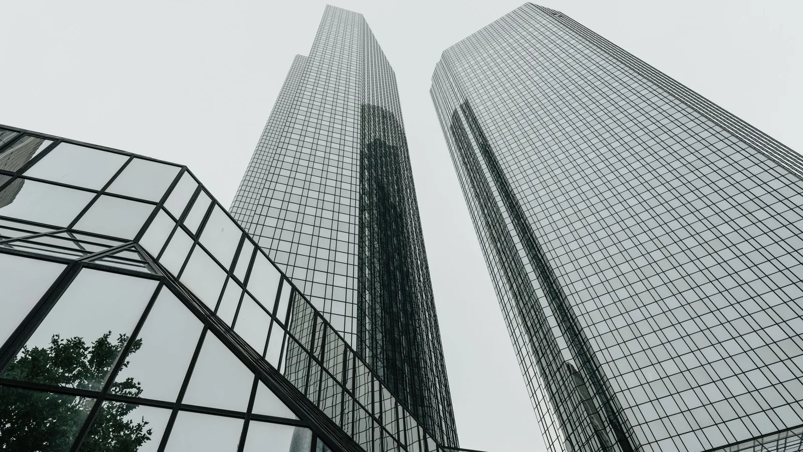 Modern financial district skyscrapers showcasing corporate banking architecture in New Zealand