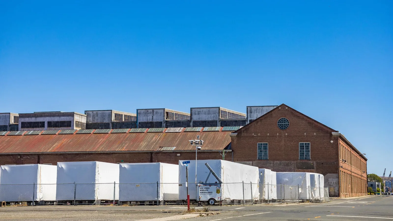 Industrial commercial property warehouse suitable for security