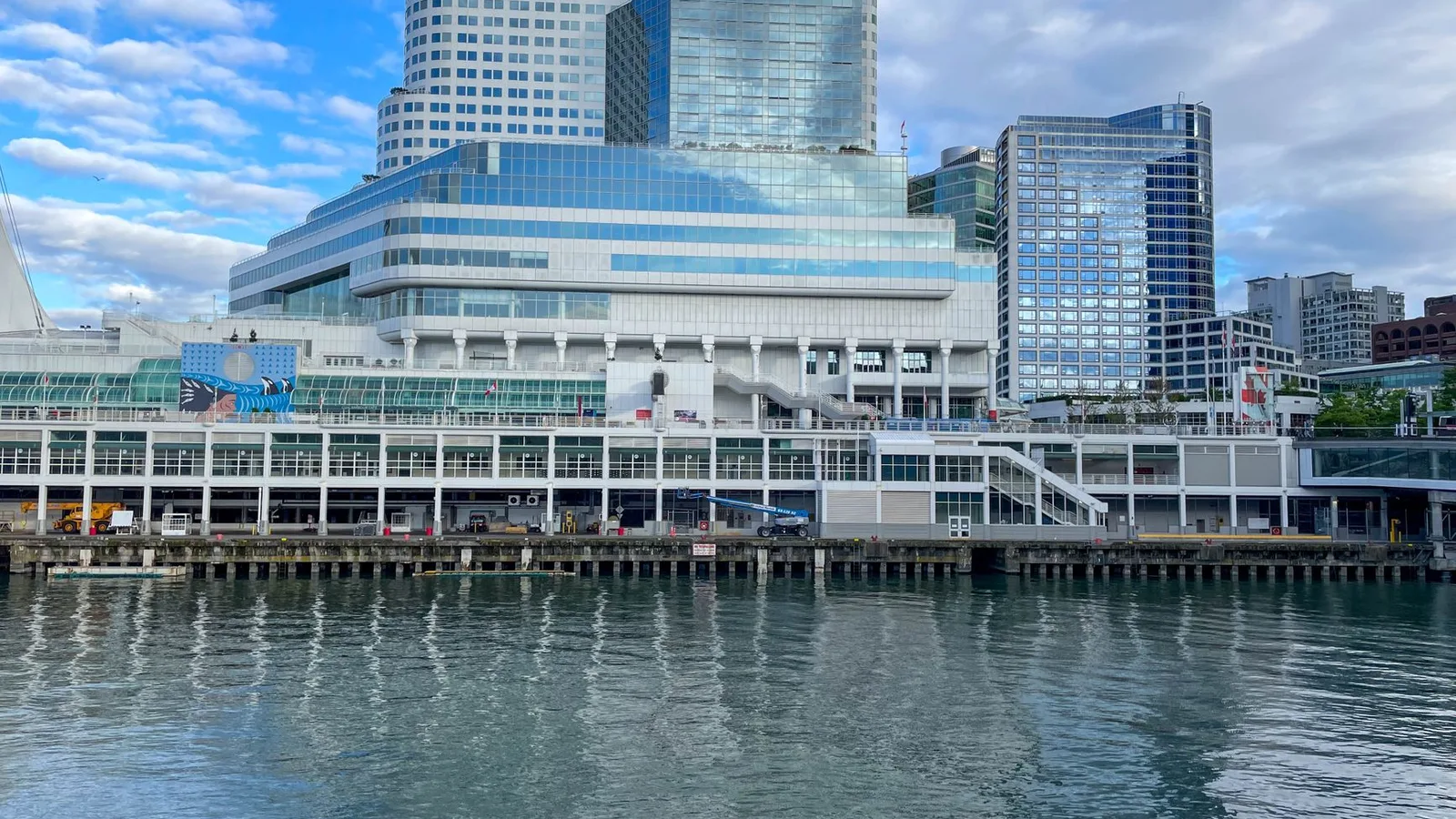 Auckland commercial waterfront and modern glass highrise buildings